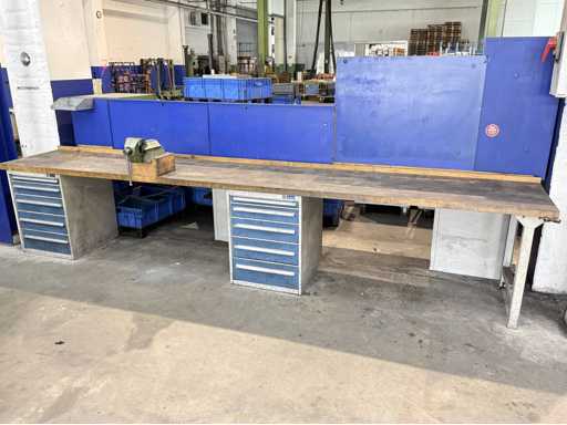   Workbench + Drawer Cabinets