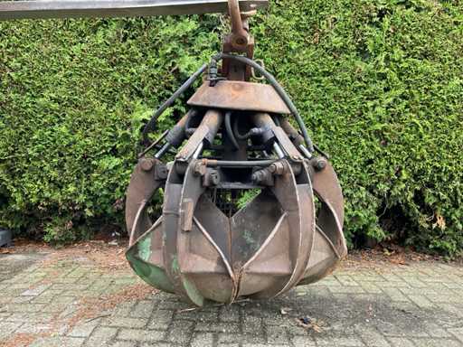 Hydraulische polypgrijper / schrootgrijper