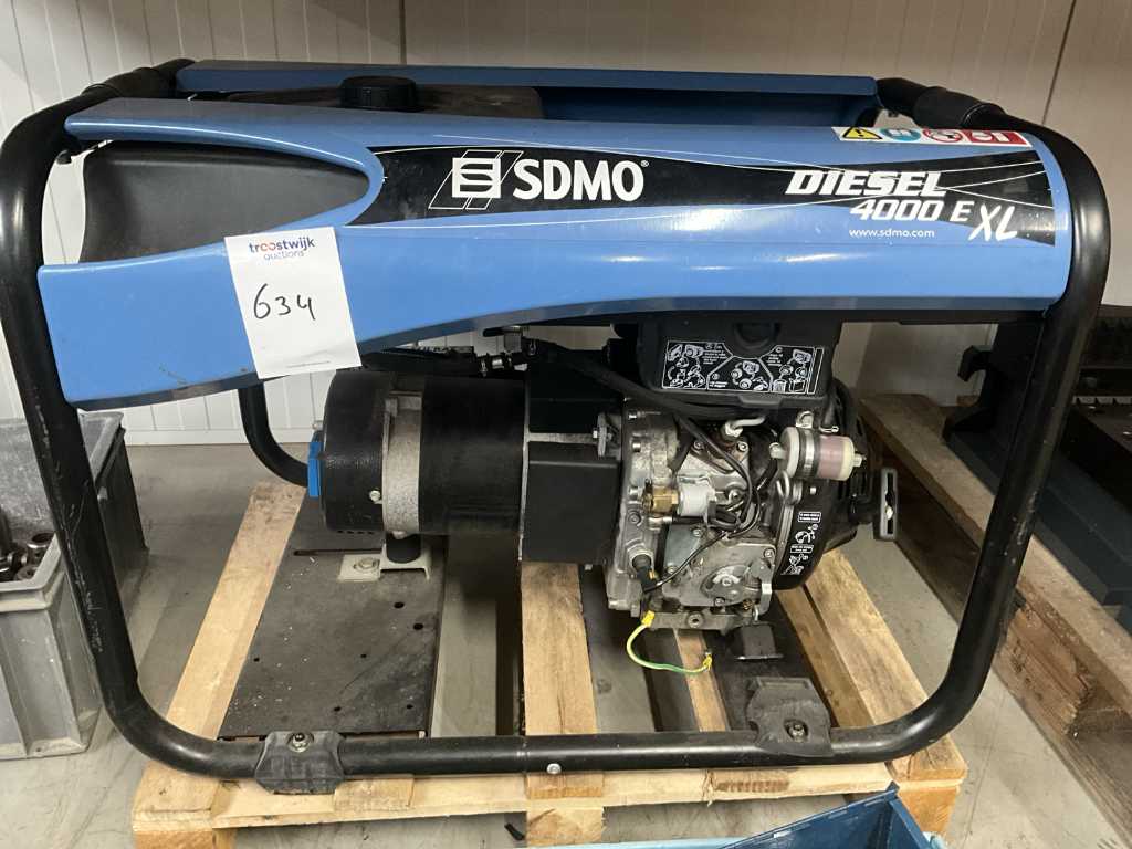 SDMO Diesel 4000 E XL Emergency Power Generator