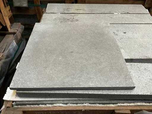 Indian Grey Natural Stone Garden Tile