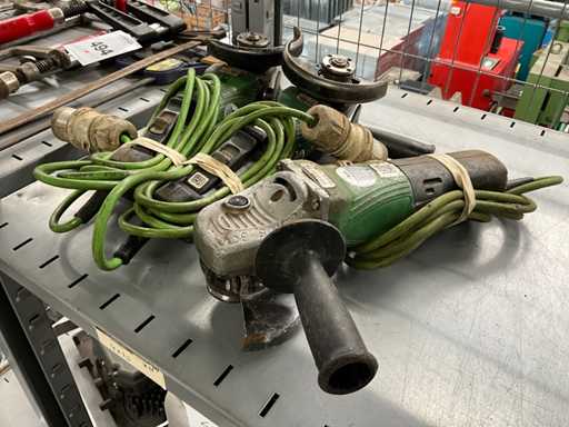 Metabo & Hikoki 110 V Winkelschleifmaschine (3x)