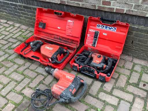 Marteau de démolition Hilti (3x)