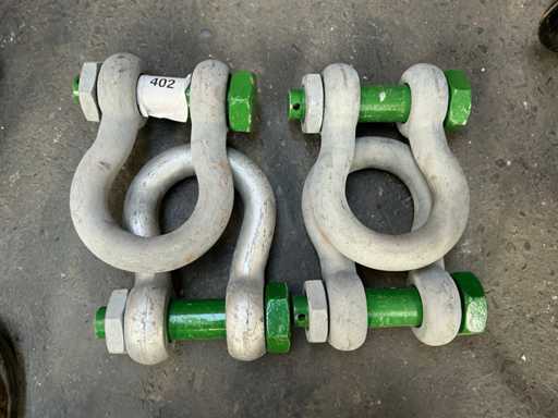 GP6 DJ WLL 17T D Chiusura a occhio sollevabile (4x) 17 tonnellate