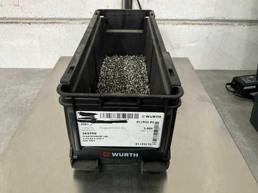 Würth 3.50 kg Plaatschroef LBK 3,5 x 9,5 in stapelbare bak