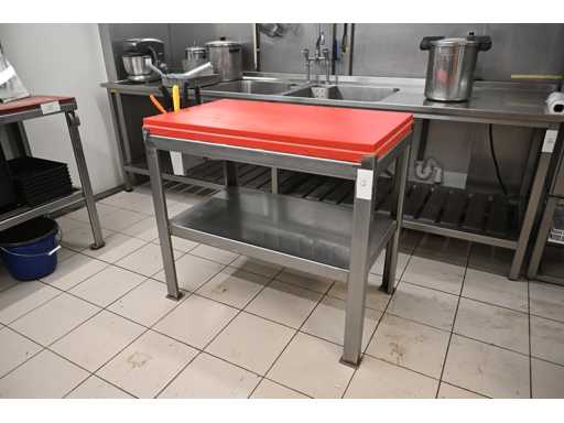 Table de découpe en acier inoxydable