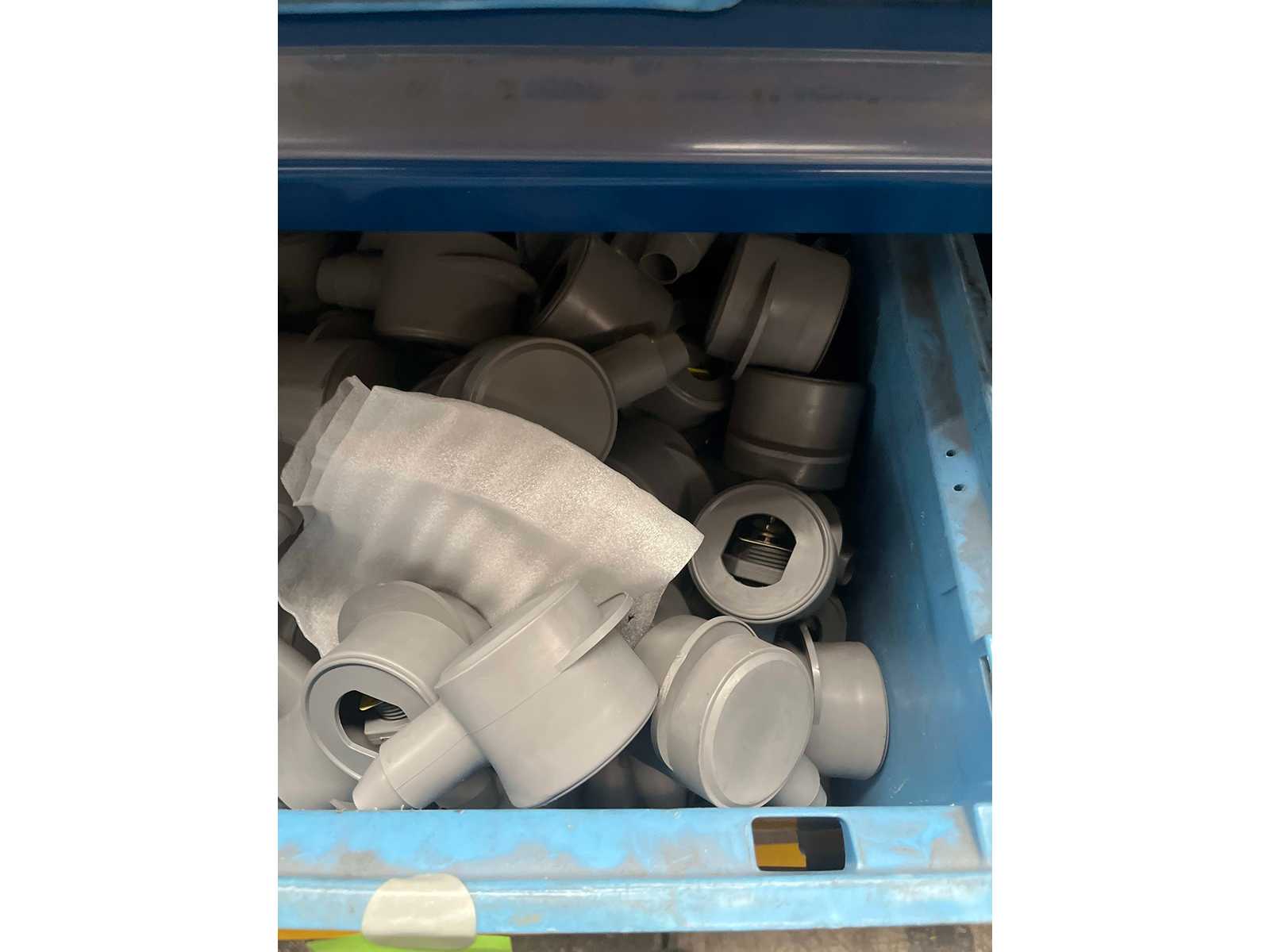 1400x Optimas Power Bushings – Weatherproof 10 mm & 0.5″ Red and Grey