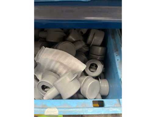 1400x Optimas Power Bushings – Weatherproof 10 mm & 0.5" Red and Grey