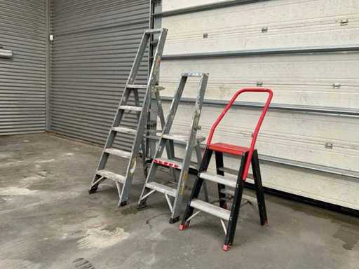 Altrex - Tauros - and various Ladders and stairs (3x)