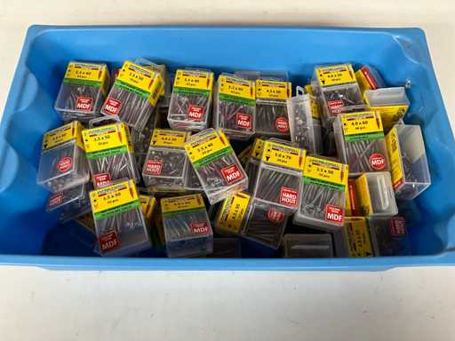 Rotadrill Diverse Schrauben Edelstahl & verzinkt (50x)