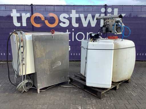 High pressure cleaner for Carwash