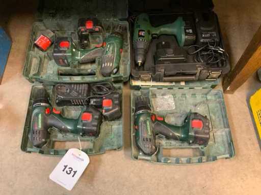 Bosch Cordless drill (3x)