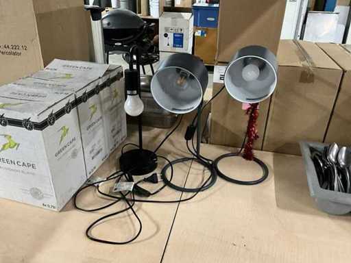 Bureaulampen (3x)
