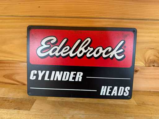 metaal reclame wandbord