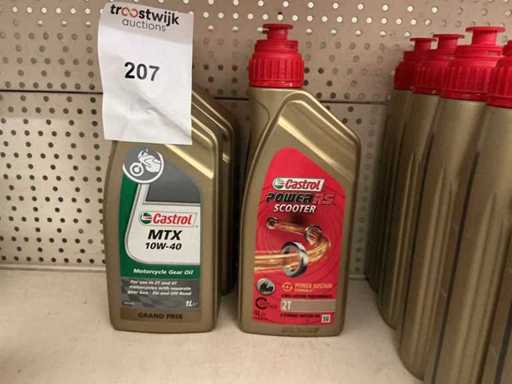 Castrol, capacità 1 litro Vari olio motore (4x)