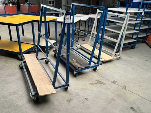 Carrello per materiale lastrico Aestic (3 volte)