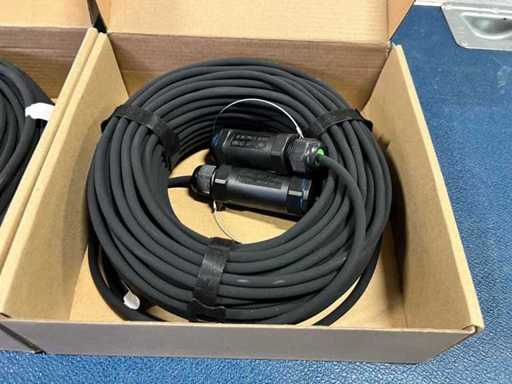 2x 30m Glasfaser, Display Port - Iron Fiber / Heavy Duty