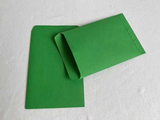 *NUOVA* Buste colorate, borsa postale 190x125 mm, buste, busta, stock A, nuova, colori diversi (5000 pezzi).