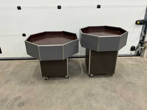 Mobile buffet furniture