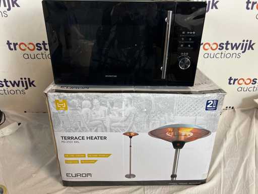 Inventum MN297CB Combimagnetron | Eurom pd2100 xxl heater 