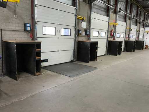 Afval- / opbergmeubel (6x)