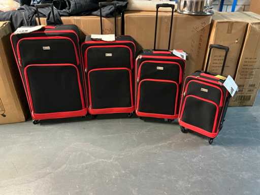 Partij Scheffler koffer set Kairo 4-delig