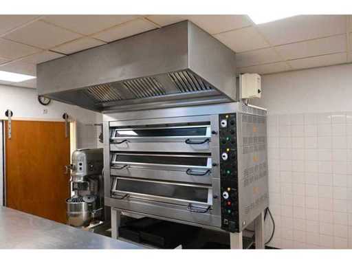 Smeba Dahle AB Classic DC-33 3-teiliger Backofen mit Extraktion