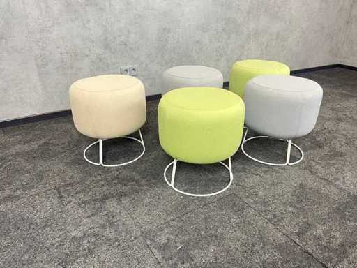 5x Cascando Paddy - ottoman