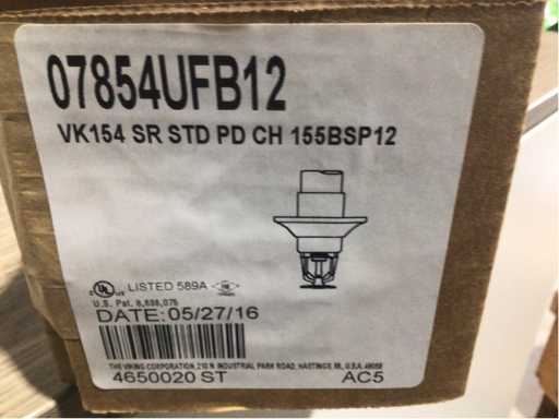 Viking - VK154 - Arroseurs suspendus à sec standards (K5.6) - Arroseurs