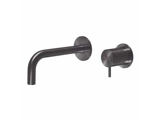 Qisani - Flow - Washbasin faucet finish part - Gun Metal 15 cm