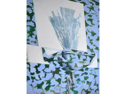 Corneel Verlaan - Fântână - ulei pe pânză - 200x154 cm