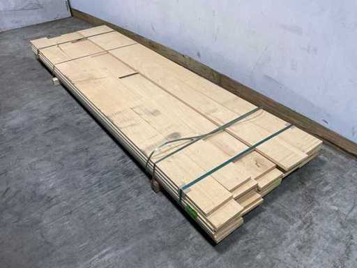 Półka Ayous - 330x20x2,3 cm (15x)