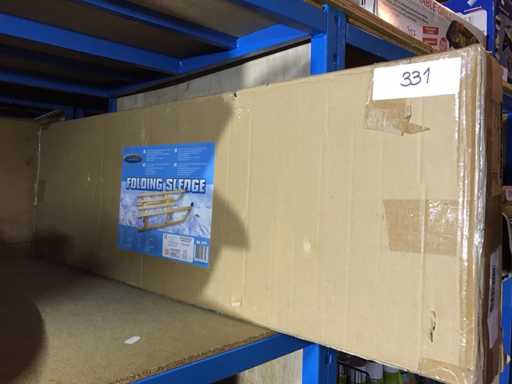 Nijdam Holzschlitten- und Schlittschuhhilfe