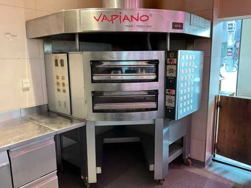 Cuppone - Evolution 835/2CD-C5-CP - Mobiele pizza-oven