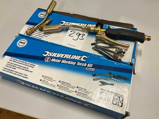 Zestaw latarki Silverline (2x)