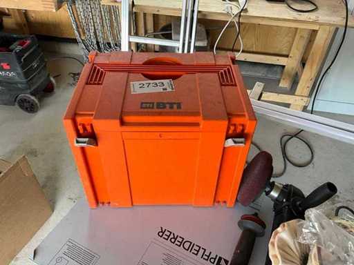 Scatola del modulo Systra a un pezzo arancione alta 32 cm