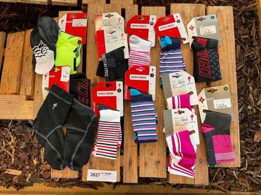 Specialized paar diverse fietssokken (12x)