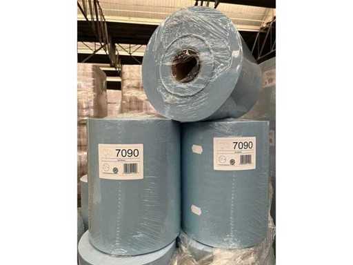 Rullo HPG Supertex blu scuro senza pelucchi, 38 x 29 cm, 500 fogli su rotolo (14x)