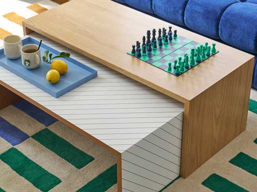 Trollle salontafel met blad