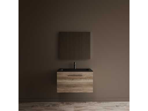Gliss Design Mobile Base 60 cm Apollo Set Rovere Grigio Antico