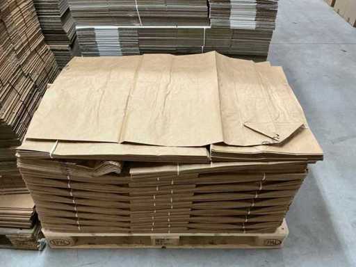 Charge von Papiertüten, kompostierbar 7P0519 95x69cm (1350x)