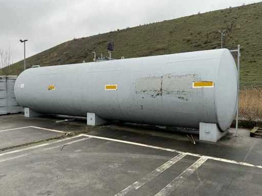 Horizontale opslagtank voor diesel