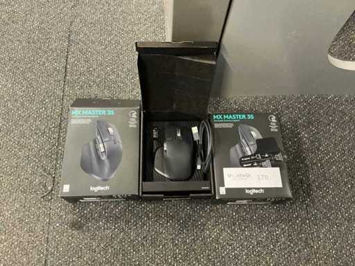 Logitech MX Master 3S Muis (2x)