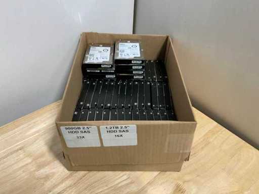 SAS Internal HDD 2.5" 900/1200gb (49x)