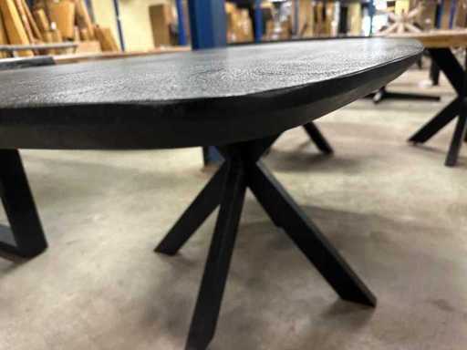 220x110 mango zwart verjongd  deens ovaal  spinpoot 