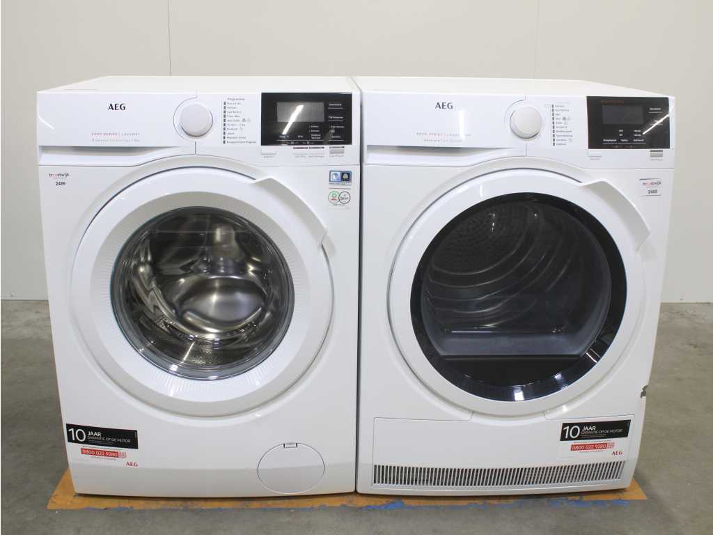 Série AEG 6000 | Machines à laver Lavamat ProSense Technology et AEG série 8000 | Lavatherm AbsoluteCare System Sèche-linge