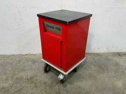 Bidone mobile dei rifiuti