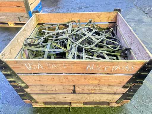 Lot de rame metalice pentru rucsac ALICE