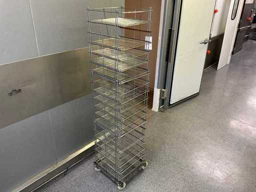 Shelf trolley (2x)