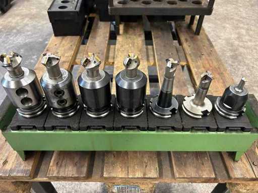 Milling machine tools (7x)