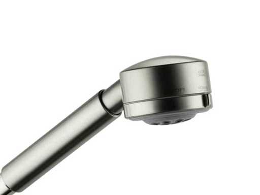 AXOR Hansgrohe Douche manuelle Douche à mains 3 positions en nickel brossé